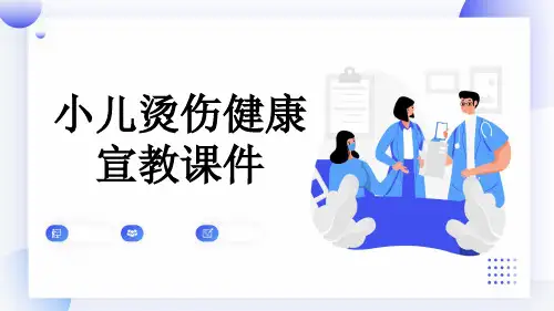 小儿烫伤健康宣教课件