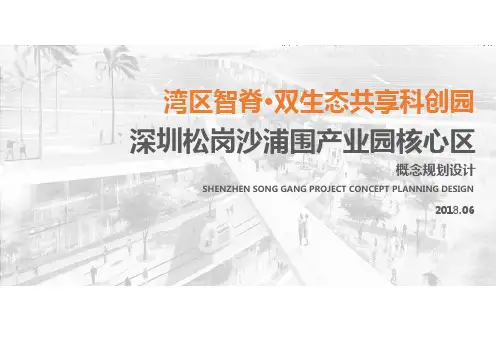 深圳松岗沙浦围产业园核心区概念规划设计