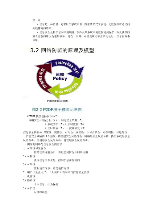 网络安全考试要点