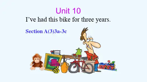 初中英语人教版八年级下册【教学ppt】unit10SectionA(3a--3c)