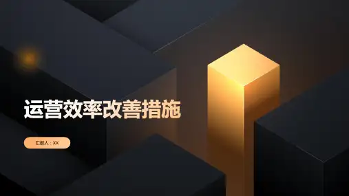 运营效率改善措施PPT模板