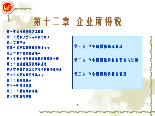 《企业所得税法》PPT课件