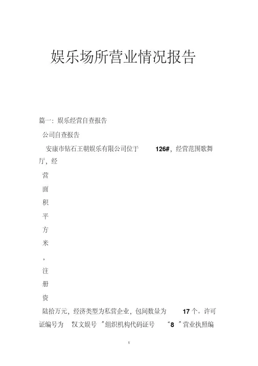 娱乐场所营业情况报告.pdf