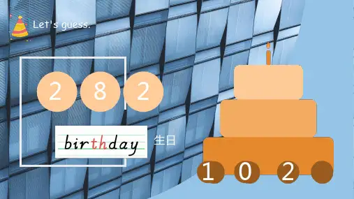 Module6Unit1Happybirthday!(课件)英语三年级上册(11)2(精)