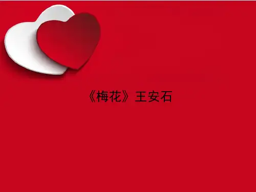《梅花》王安石》课件讲义