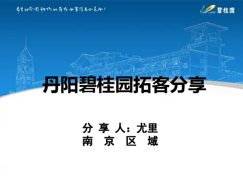 丹阳碧桂园拓客经验分享(南京区域)
