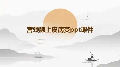 宫颈腺上皮病变PPT课件