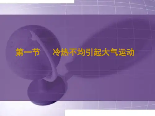 人教版高中地理必修一第二章第一节 冷热不均引起大气运动  课件(共44张PPT)[优秀课件资料]