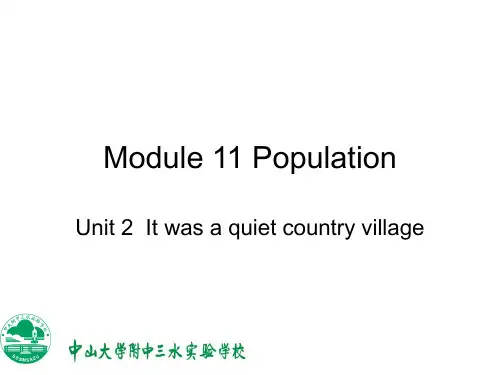 外研版九年级上册_Module_11_Unit_2