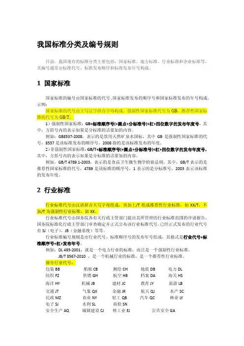 标准编号