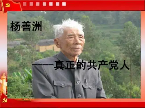 杨善洲