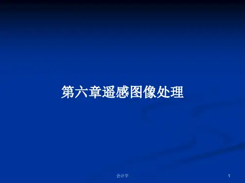 第六章遥感图像处理PPT学习教案