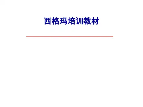 6SIGMA培训教材