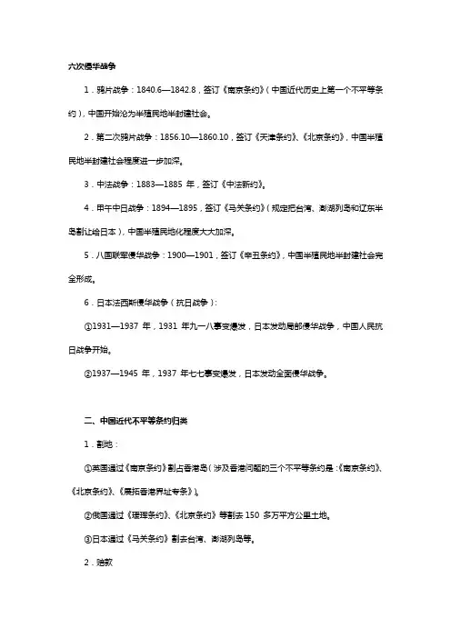 侵略与抗争史