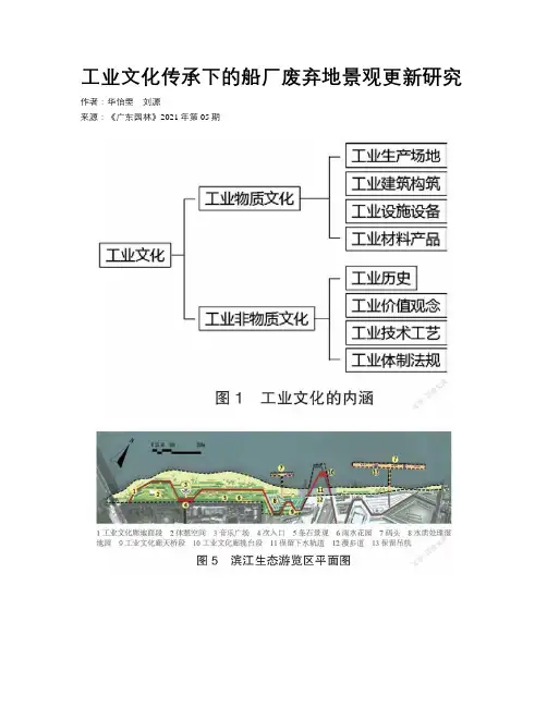 工业文化传承下的船厂废弃地景观更新研究