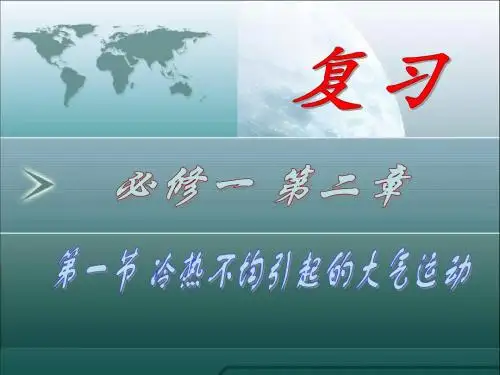 2018年高考地理一轮复习：冷热不均引起大气运动(共43张PPT)