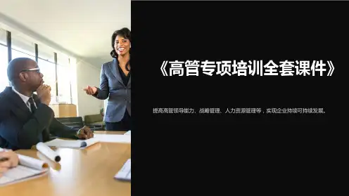 《高管专项培训全套课件》