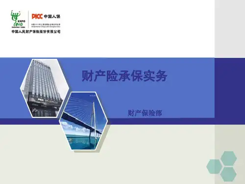 财产险承保实务