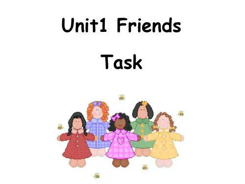 牛津译林版八年级上册Unit1 Friends Task 课件(共12张PPT)