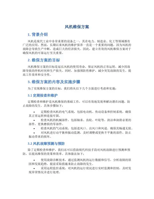 风机维保方案