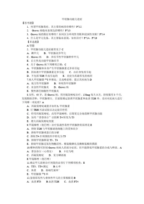 甲状腺功能亢进症