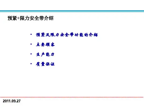 预紧及限力简介