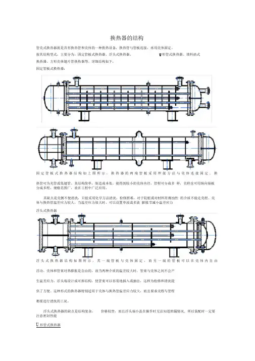 换热器的结构讲解
