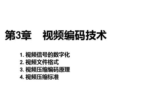 视频编码技术-PPT