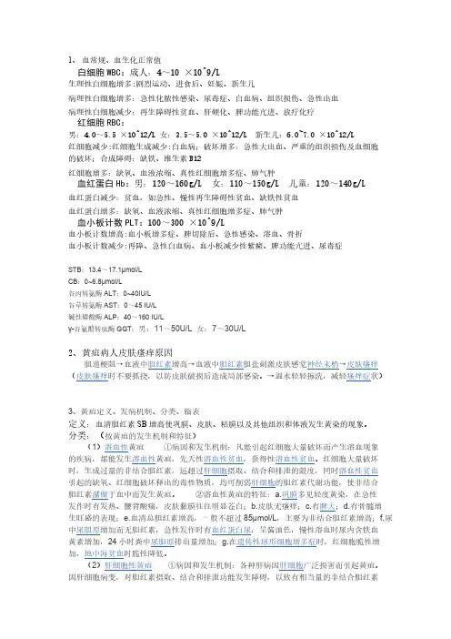 寂静而至的皮肤巩膜黄染