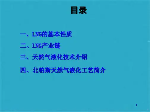 LNG基本知识及液化技术介绍 [兼容模式] [修复的](共42张PPT)