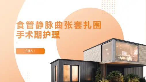 食管静脉曲张套扎围手术期护理