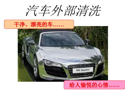 汽车外部清洗10