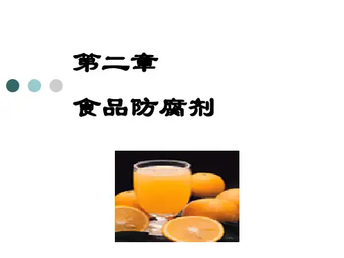 食品添加剂02 食品防腐剂