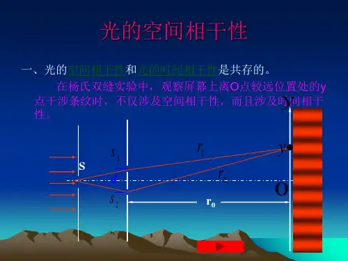 空间相干性