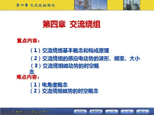 电机学交流绕组 ppt课件
