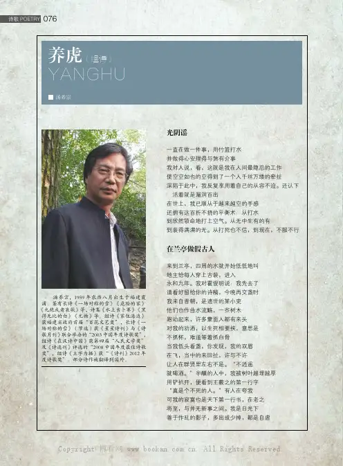 养虎（组诗）