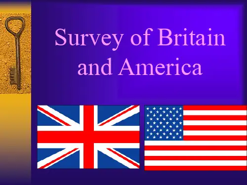 英语国家概况课件1