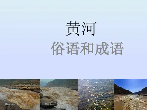 黄河(成语俗语)