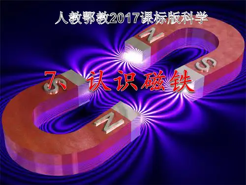 一年级下 认识磁铁 人教版ppt