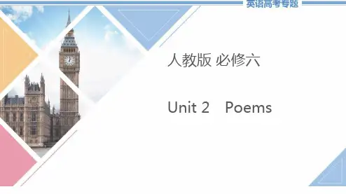 高中英语选修六Unit2《Poems》教学课件
