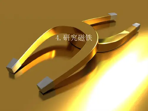 五年级上册科学-研究磁铁-苏教版课件PPT