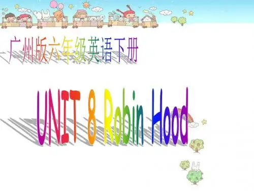 广州版英语六下《Module3 Unit8》PPT课件3