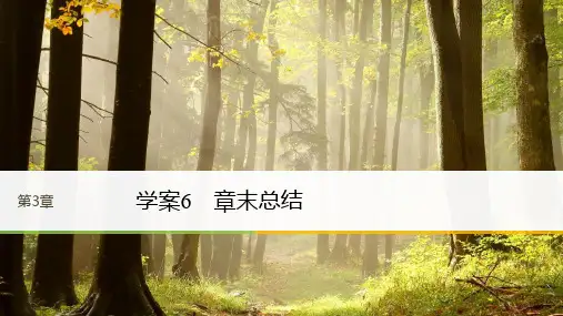 2018版高中物理沪科版必修1课件：第3章 力与相互作用 精品