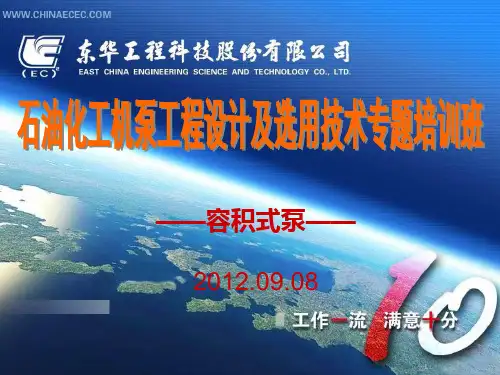 容积式泵PPT课件