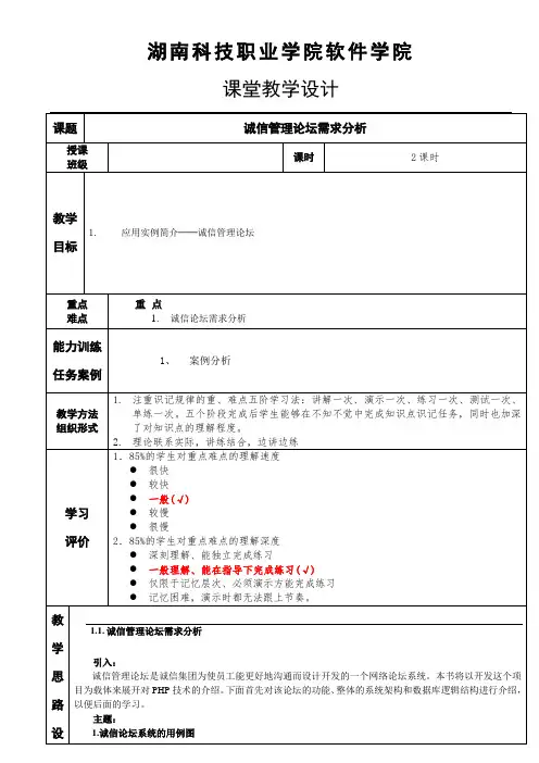 1-2诚信管理论坛需求分析_简案