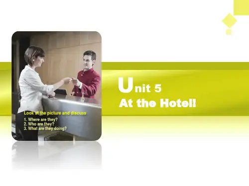 中职英语基础模块学生用书第二册Unit5