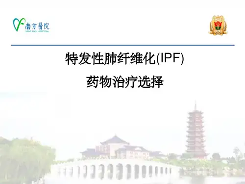 特发性肺纤维化(IPF) 药物治疗选择