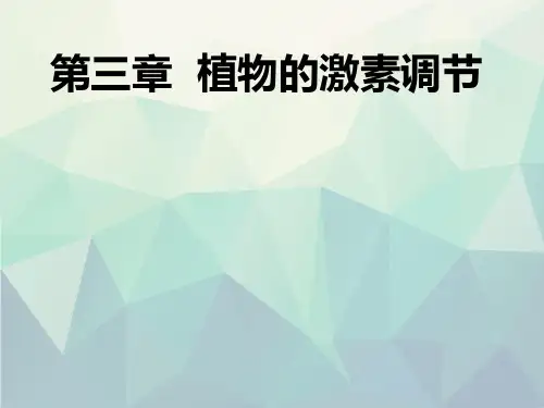 人教版高中生物必修3第3章第1节植物生长素的发现(共55张PPT)