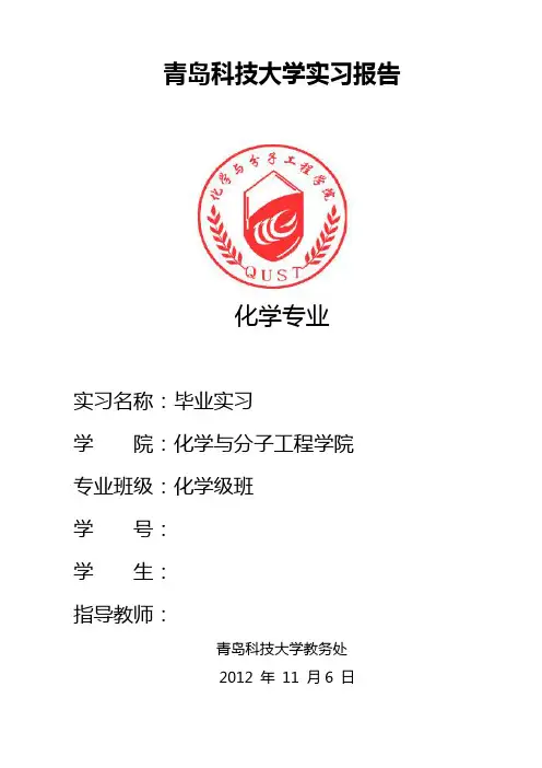 毕业实习报告5