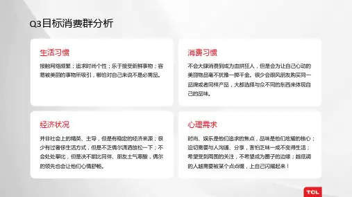 tcl产品介绍PPT